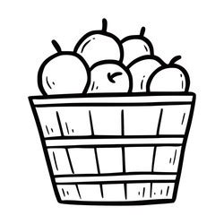 Apple Basket Vector Images (over 9,300)