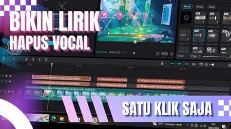 Cara Buat Video Karaoke Untuk Youtube Di Capcut YouTube