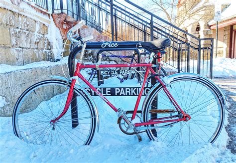 Bicycle Parking, Westfield, NJ Train Station – January 2018 – Colin Devroe