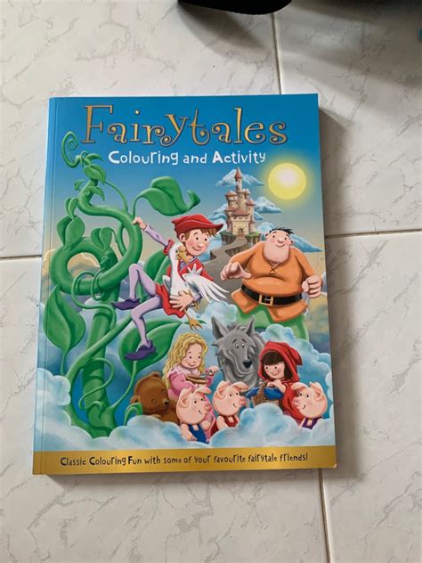 Fairy Tale Colouring And Activity Hobbies Toys Books Magazines