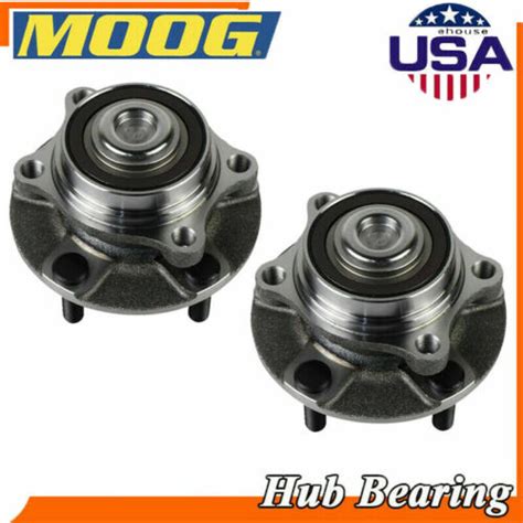 Moog Front Wheel Bearing And Hub Rwd Lugs For Infiniti G Nissan Z