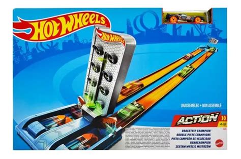 Hot Wheels Pista Campeon De Velocidad Mattel Env O Gratis