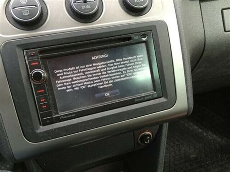 Pioneer Avic F Bt Doppel Din Radio Navi Touch R Ckfahrkamera Biete