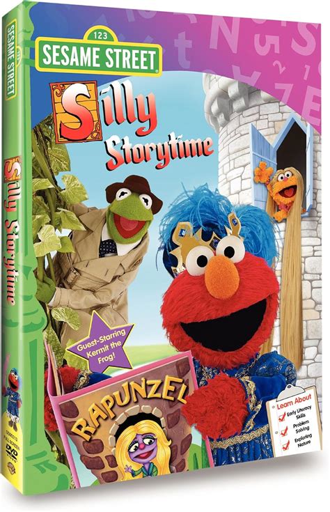 Silly Storytime Rapunzel Uk Sesame Street Dvd And Blu Ray