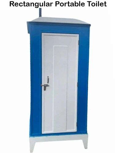 Mild Steel Rectangular Portable Toilet At 165000 In Hyderabad ID