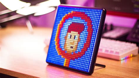 Awesome Pixel Art Led Rgb Display Divoom Pixoo Max Review Youtube