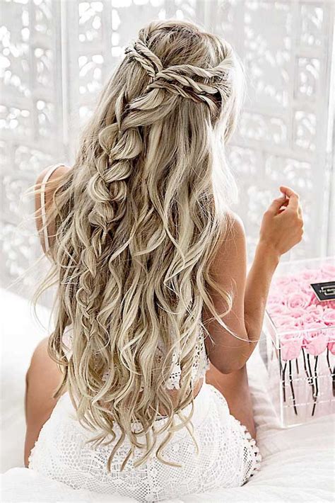 Long Hairstyles For Prom Braids