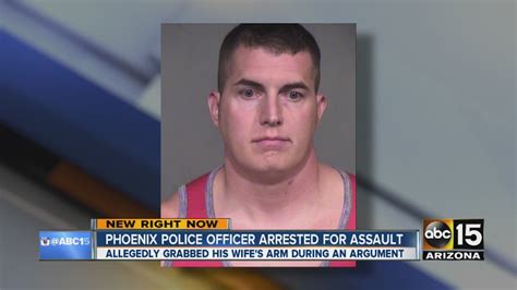 Phoenix Police Officer Arrested For Assault Youtube