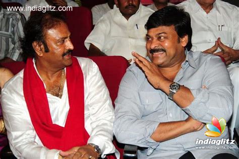 Chiranjeevi And Mohan Babu Bury The Hatchet Telugu News