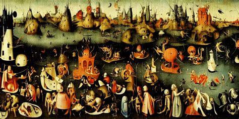 An Amusement Part By Hieronymus Bosch Stable Diffusion Openart