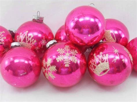 Pin By Connie Blanton On Pink Christmas Pink Christmas Ornaments