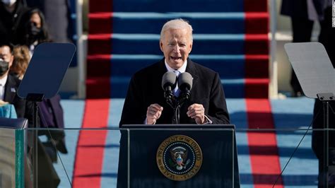 News Media Praises Biden S Inaugural Speech Cnn