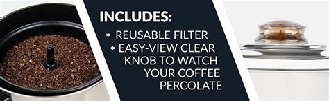 Homecraft Cup Coffee Urn And Hot Beverage Dispenser With Dripless Faucet Quick Brewing