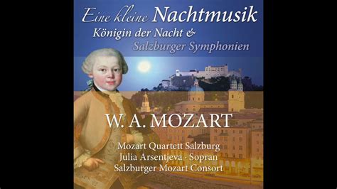 Mozart Quartett Salzburg W A Mozart Eine Kleine Nachtmusik