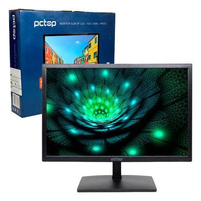 Monitor Pctop 19 Polegadas 1440x900 60Hz KaBuM