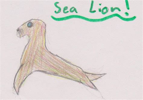 Sea lion by sasodei282 on DeviantArt