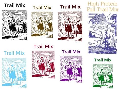 Trail Mix Label Make Your Own Organized 31