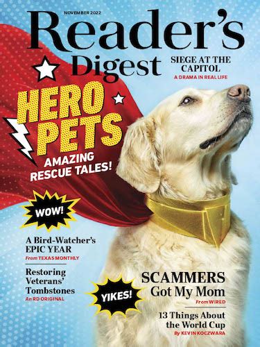 Reader’s Digest USA – November 2022 – Ebooks & Magazines