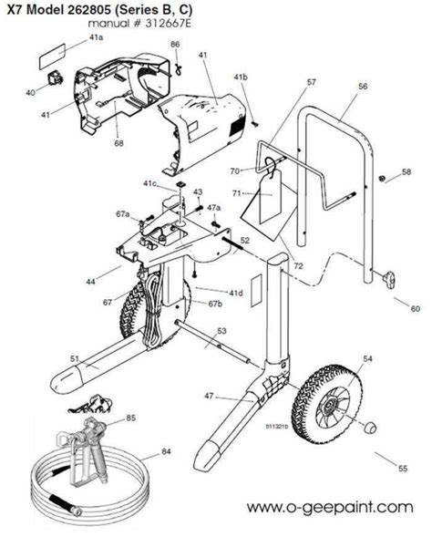 Graco Magnum Pro X9 Parts Diagram