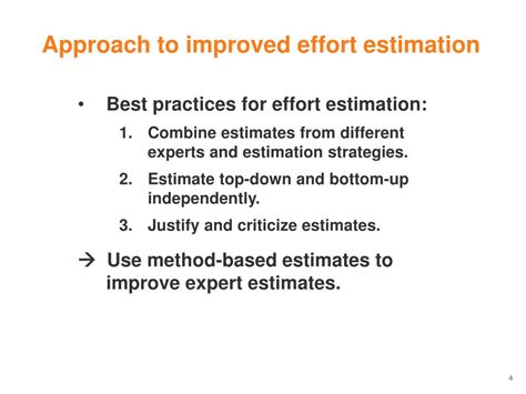 PPT UseCase Based Effort Estimation Of Software Projects TDT 4290