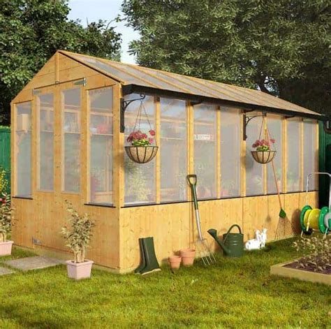 Billyoh 4000 Lincoln Wooden Polycarbonate Greenhouse What Shed