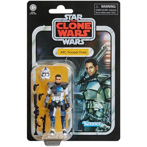 Star Wars The Clone Wars ARC Trooper Fives Vintage Collection Kenner