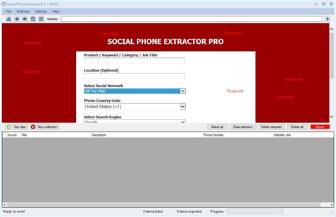 Buy Social Phone Extractor PRO All In One Data Extractor