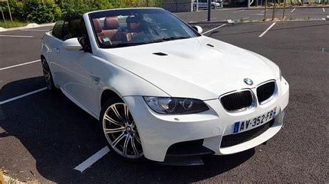 Bmw M E Cabriolet I V Ch Cabriolet Blanc Occasion