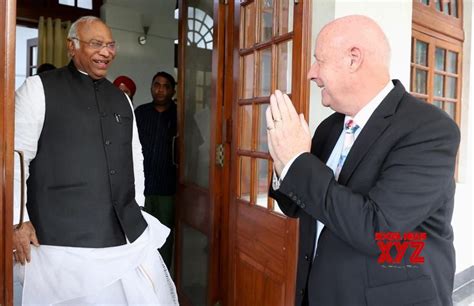 New Delhi Congress President Mallikarjun Kharge Met The Ambassador Of