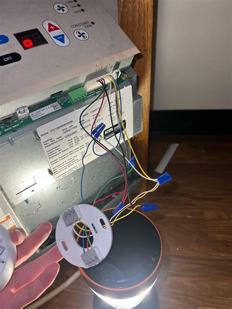 Google nest thermostat wiring, I’m trying to connect my amana ptac unit
