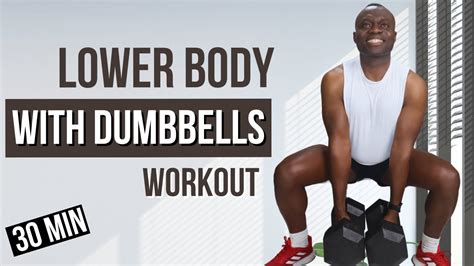 30 Minute Dumbbell Leg Workout At Home Squats Rdls Do Your Fit