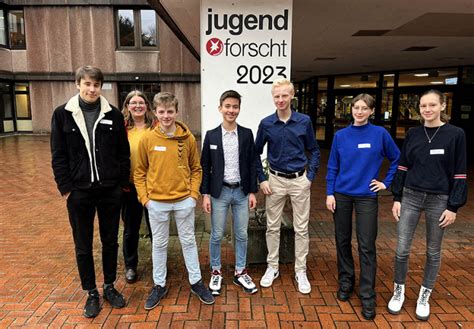 Unsere Schule Beim Regionalwettbewerb Jugend Forscht