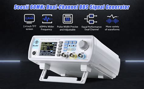 Professional Upgraded Dds Signal Generator Counter Seesii Mhz Lcd