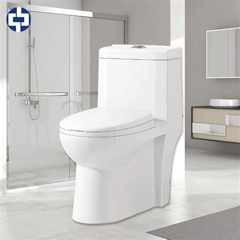 Modern Western Commode Siphon Flush Toilet On Buildmost