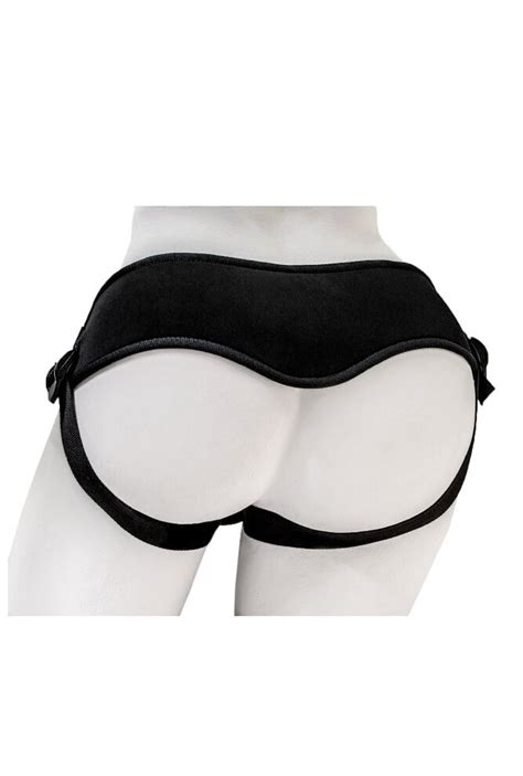 LOVETOY (А-Полимер) Страпон неоскин Harness UNI strap с насадками ...