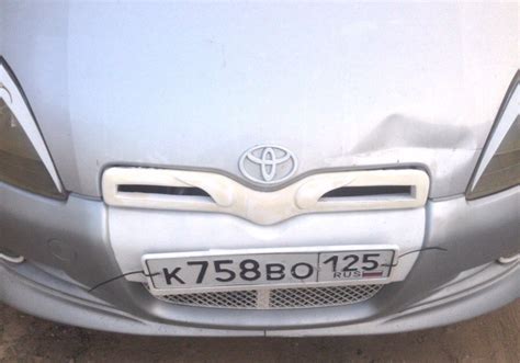 Решетка радиатора сделана! — Toyota Vitz (10), 1 л, 2001 года ...