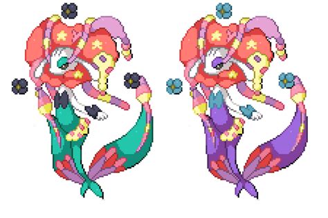 Mega Florges Normal/Shiny by LuxLuxray on DeviantArt