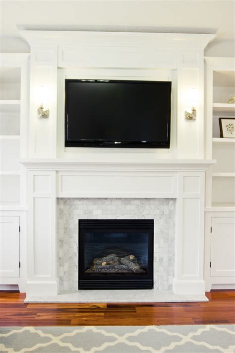 White Tile Fireplace Surround | FIREPLACE DESIGN IDEAS