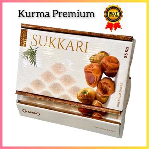 Jual Kurma Sukari Gram Kemasan Premium Kurma Sukkari Asli