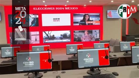 PRI instala Centro de Mando para elección México 2024 Grupo Milenio