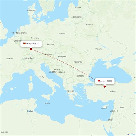 Airlines With Flights From Ankara To Stuttgart Esb To Str Airline