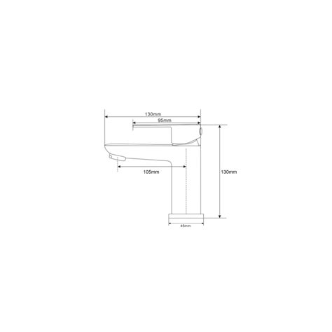 Sorento Chrome Basin Cold Tap Srtwt Builders Hardware