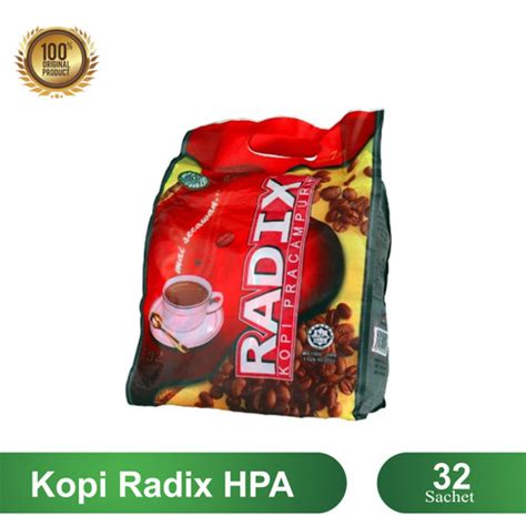 Jual Radix Kopi Pracampuran Mai Secawan Sachets Hpa Buatan Malaysia