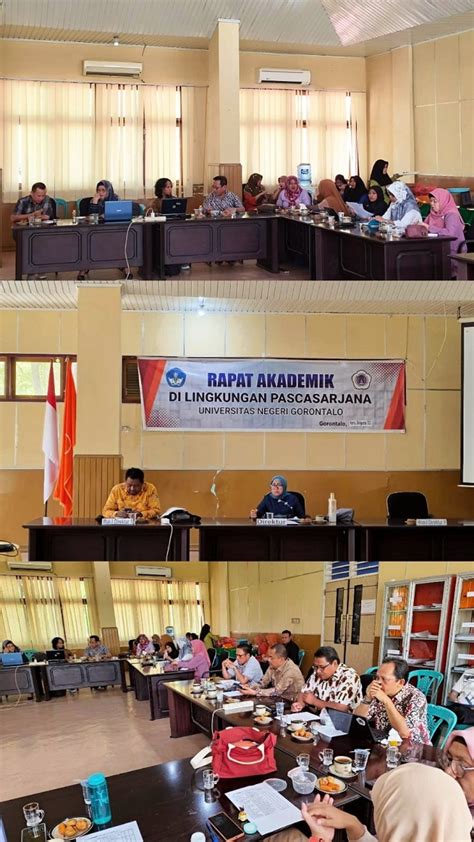 Rapat Akademik Di Lingkungan Pascasarjana Ung Membahas Langkah Langkah