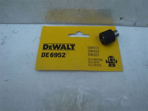 Dewalt De Mm Router Collet And Nut Dcw Dw Dw Dw Elu