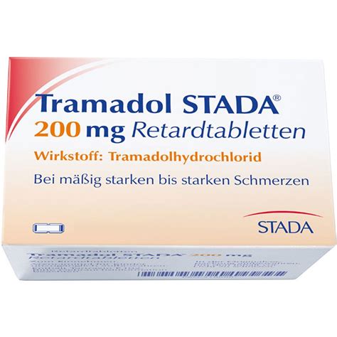 Tramadol Stada Mg Retardtabletten St Mit Dem E Rezept Kaufen