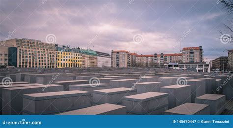 Monumento Del Holocausto En Berl n Alemania Fotografía editorial