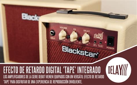 2 DEBUT SERIES BLACKSTAR Amplificador Combo Para Guitarra DEBUT 10E