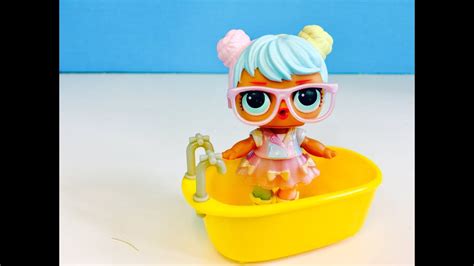 Bath Time Lol Surprise Doll Bon Bon Overfills Tub Youtube