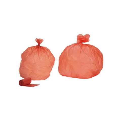 Sac Poubelle Litres Hd Rouge Colis De